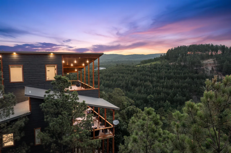 hilltop retreat cabin